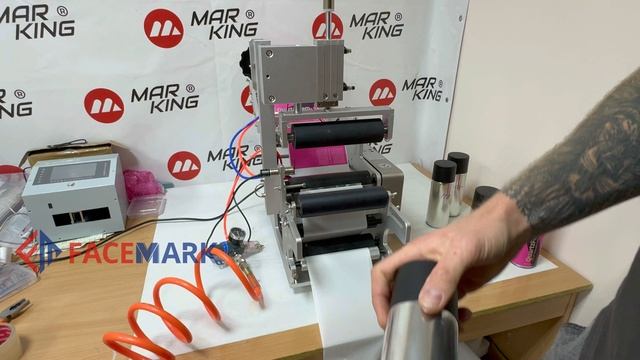 Как наклеить быстро и отгрузить ? Этикетировщик этикеток pl80 #facemark #marking смотреть онлайн