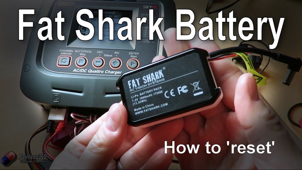RC Quick Tips: Resetting a Fat Shark Battery that won't charge смотреть онлайн