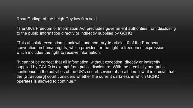 PRISM 'Five Eyes' Secrecy Brought To EU Court смотреть онлайн