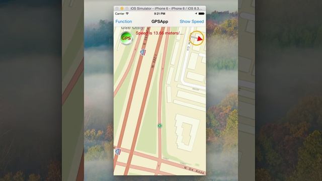 Develop GIS Moible App: Showing GPS Speed in driving mode in swift or objective C смотреть онлайн