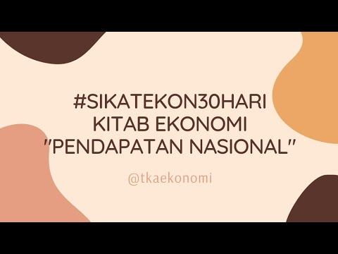 DWU PENDAPATAN NASIONAL #SIKATEKON30HARI смотреть онлайн