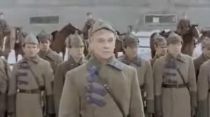 Награждение красными революционными шароварами.