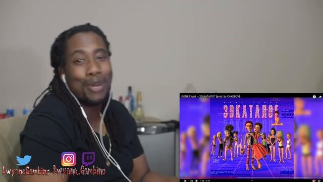 GONE Fludd — 3D КАТАЛОГ Dwyane Gambino REACTION смотреть онлайн
