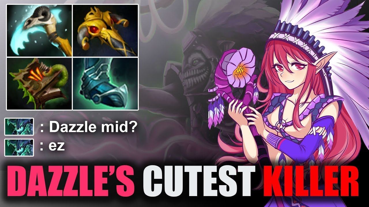 Dazzle's Cutest Killer - Unbeatable Midlane with IMBA Build 7.22h - Dota 2 смотреть онлайн