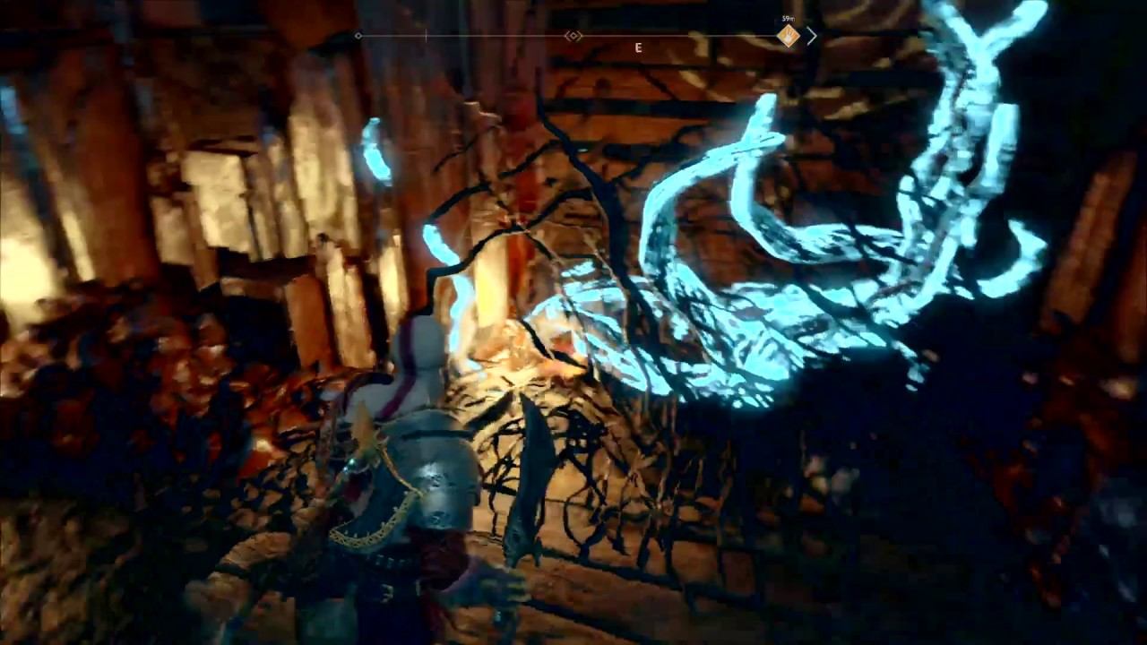 God of War 4 - ¿Cómo destruir los arbustos azules? смотреть онлайн