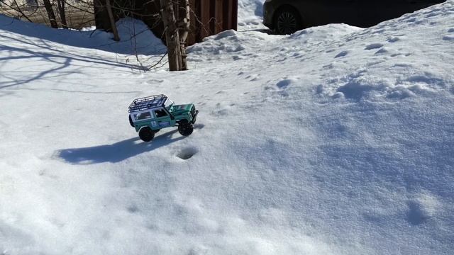 Первые покатушки на Defender ( MN D90 ) Rc модель