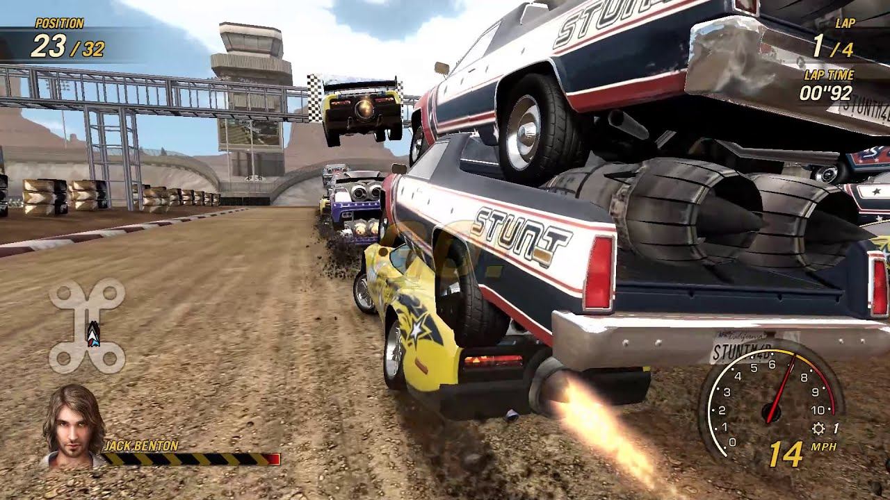 Flatout: Ultimate Carnage #2 - chaos with 31 opponents! смотреть онлайн