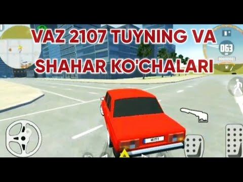 REAL TAZ CLASSIC / JIGULI VAZ 2107 TUYNING VA SHAHAR KO'CHALARI смотреть онлайн
