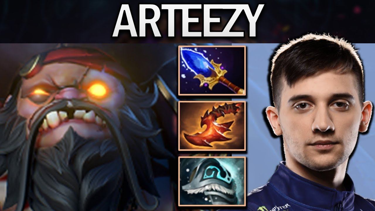 Pudge Dota 2 Gameplay Arteezy with Aghanims - Lima Major смотреть онлайн