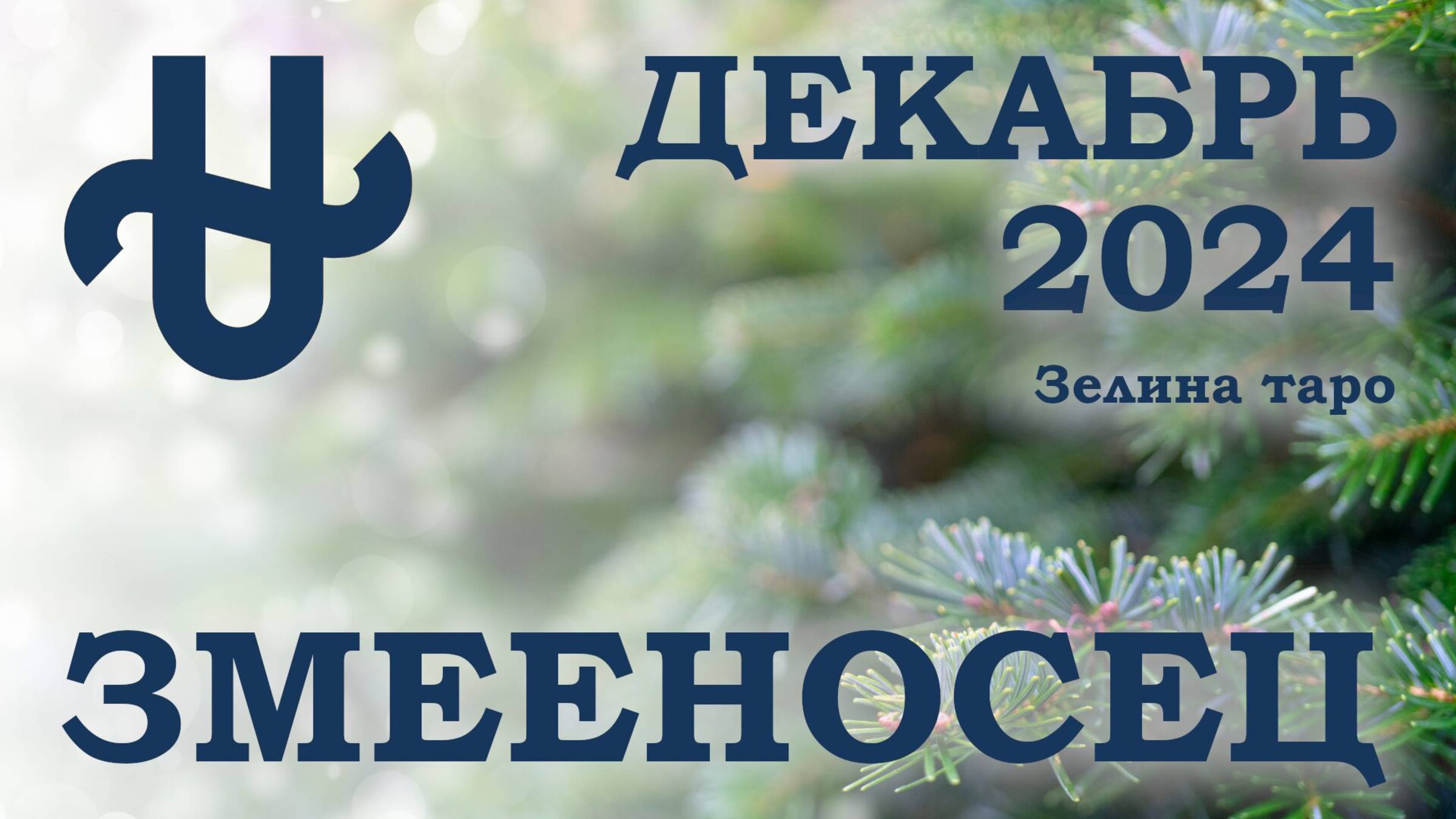 ЗМЕЕНОСЕЦ | ТАРО прогноз на ДЕКАБРЬ 2024 года | Желание | Расклад таро | Таро онлайн