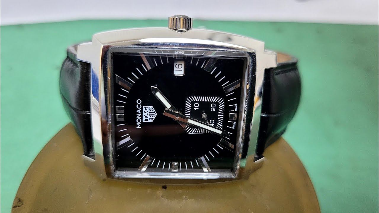 How To Replace The Battery Tag Heuer Monaco Watch смотреть онлайн