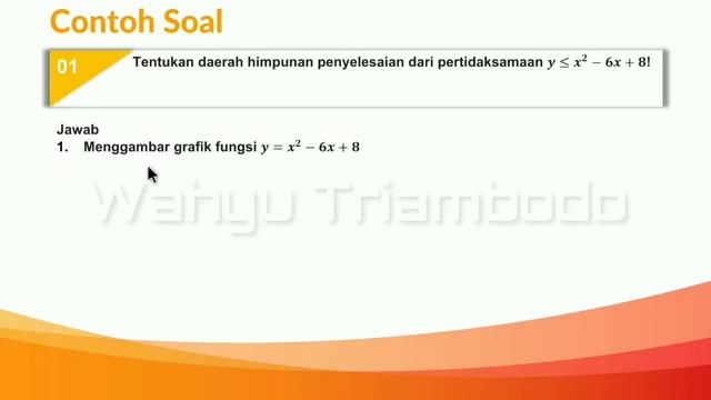 Pertidaksamaan Kuadrat Dua Variabel (PKDV) смотреть онлайн