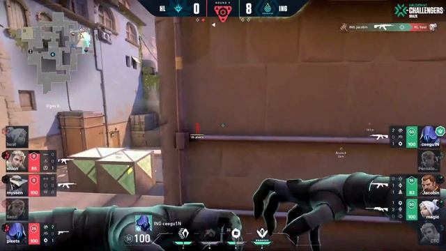 VALORANT Challengers Brazil: 2ª Etapa - Fase 3 | Havan Liberty x Ingaming (Mapa 2) смотреть онлайн