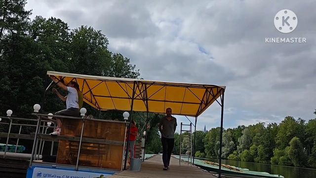 Крыша на пантон из тента ,навес на воде,понтон крыша тент, #tent #тент #изготовлениетентов смотреть онлайн