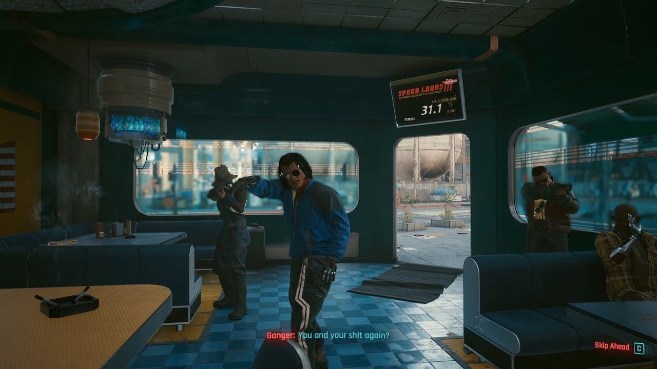 Cyberpunk 2077 |#07| Day Light Diner Robbery (Ezekiel Saw The Wheel) смотреть онлайн