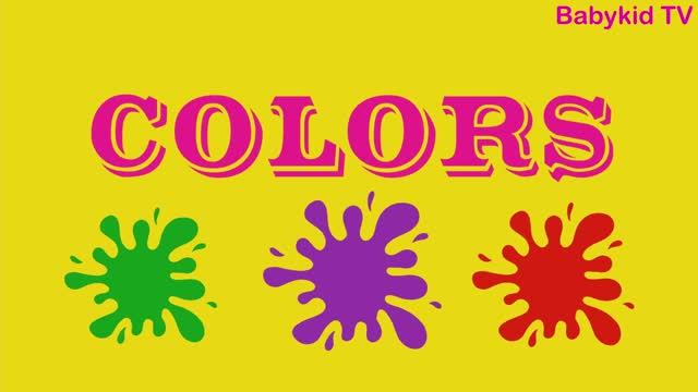 Colors Vocabulary / Colors Flashcards For Kids