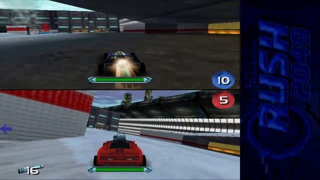 San Francisco Rush 2049 - Играем по мультиплееру #2 смотреть онлайн