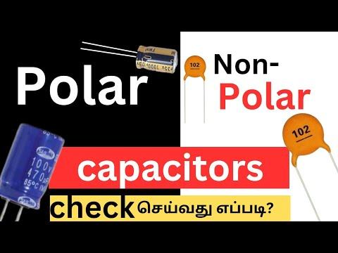 HOW ? TO CHECK POLAR AND NON- POLAR CAPACITOR EASILY смотреть онлайн