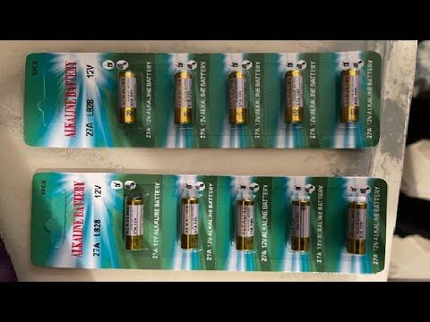 Beidongli 27A 12V Alkaline Batteries Review, Great price, works as expected смотреть онлайн