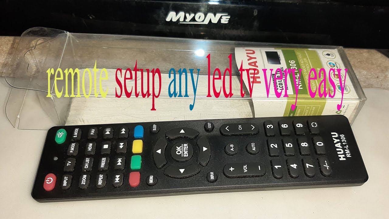 LcdLed tv remote setup easy method in bangla смотреть онлайн