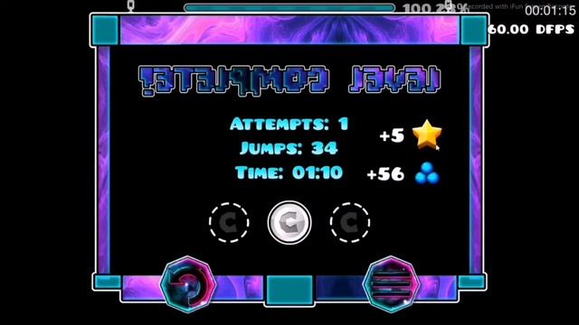 Русский уровень Tenebris by f3lixsram | Geometry Dash смотреть онлайн
