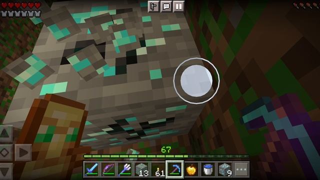 в шахте майнкрафта.