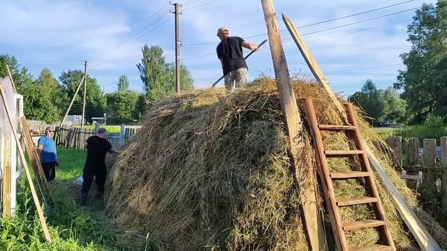 Мой день в деревне// Без мужчин смотреть онлайн
