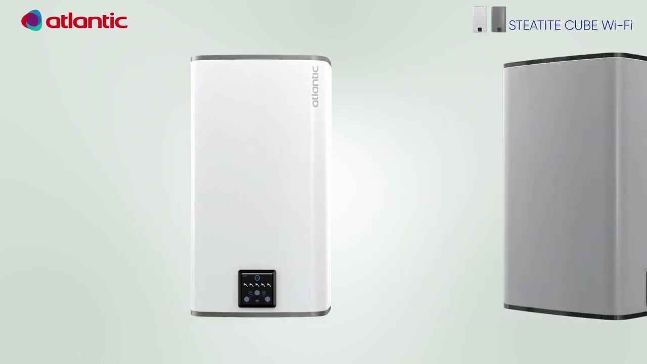 Водонагреватели Atlantic Steatite Cube и Steatite Cube Wi Fi смотреть онлайн