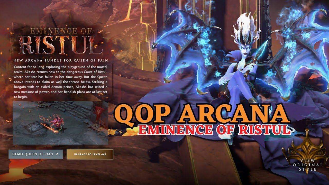 TI10 Queen of Pain Arcana - The Eminence of Ristul смотреть онлайн