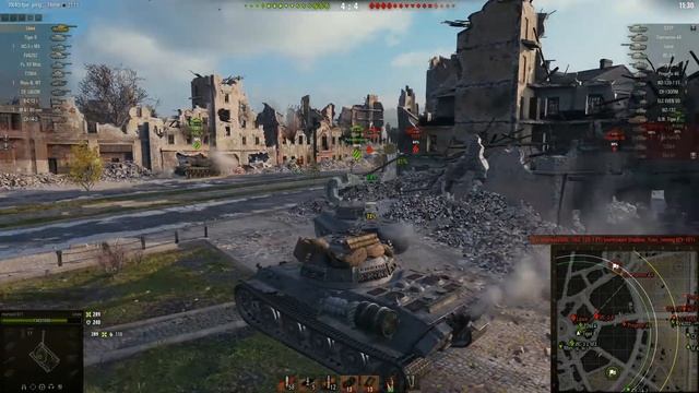 World of Tanks Первый бой на «Анхальтском лёве» смотреть онлайн