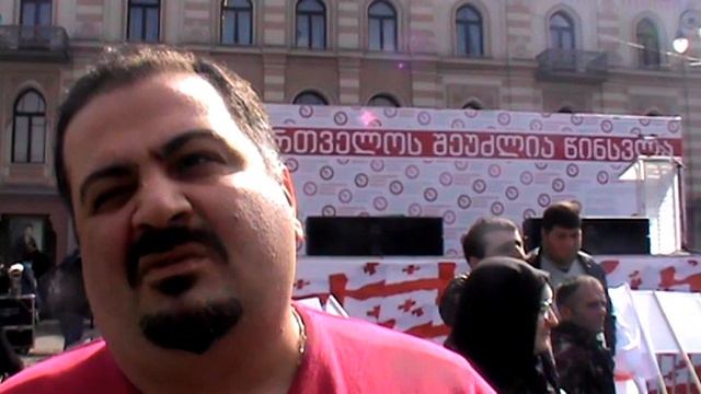Гига Насаридзе: Нас опять возвращают в болото, мы не пойдем смотреть онлайн