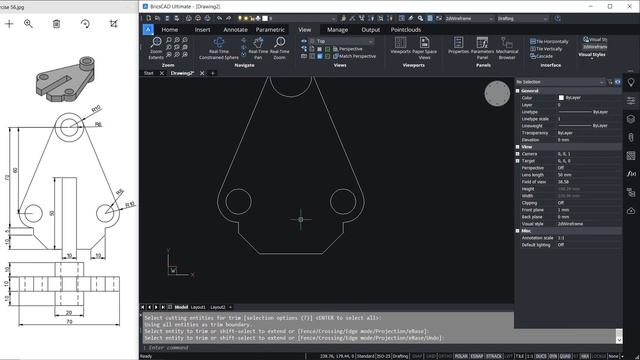 BricsCAD V22 3D Modeling Tutorial For Beginner смотреть онлайн