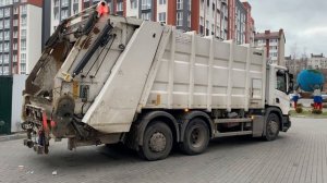 #мусоровоз #trashtruck #техника #мусор #контейнер #trash #truck