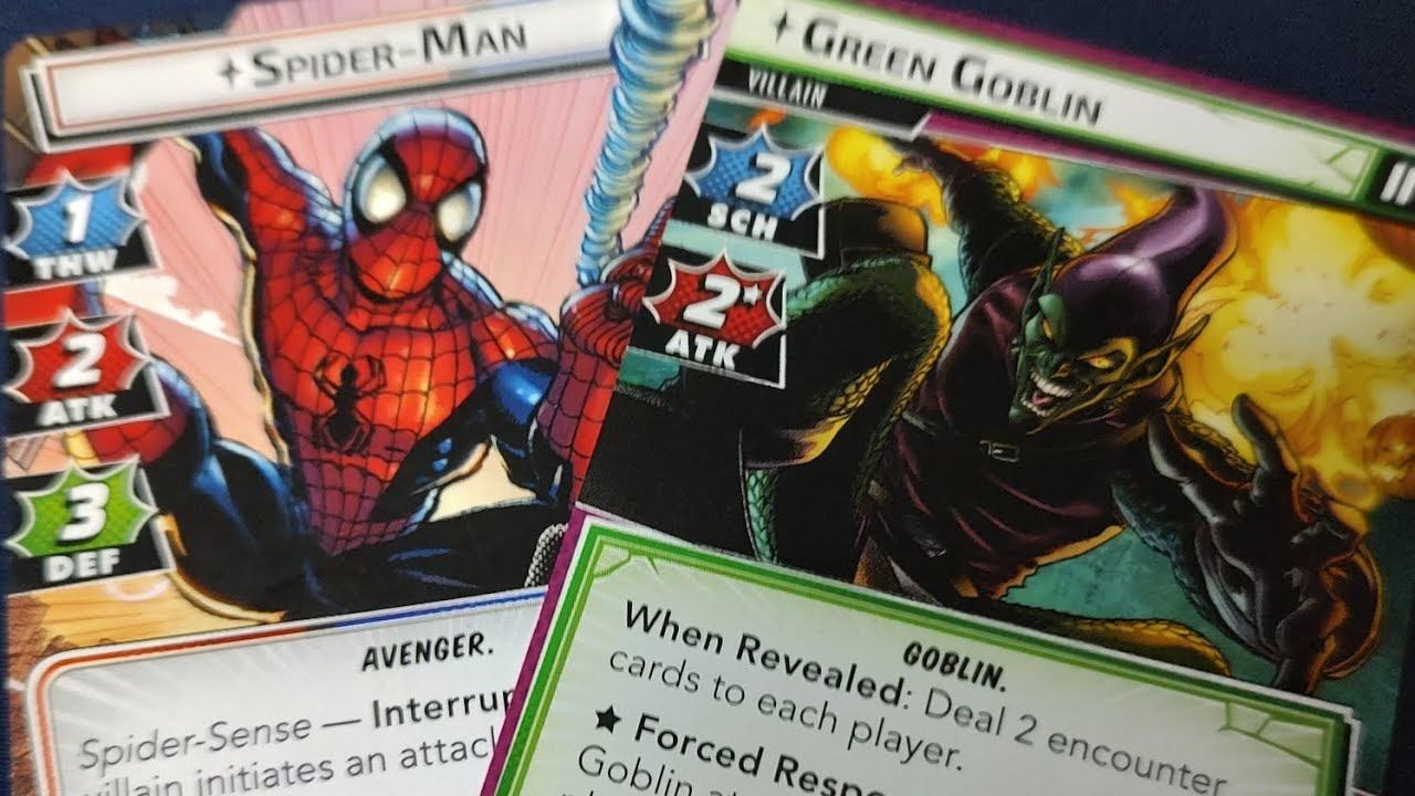 Marvel Champions Spider Man vs Green Goblin mutagen formula on expert mode смотреть онлайн