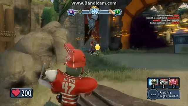 зомби или растения вот в чом вопрос (PVZ с Fire Man) №1