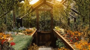 The Greenhouse ◈ Cottage Core Aesthetic ASMR Ambience ◈ Nature +Gardening Sounds ◈ Soft Music