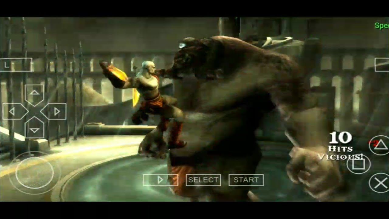 God of war ghost of Sparta game play in ppsspp emulator part - 3 смотреть онлайн