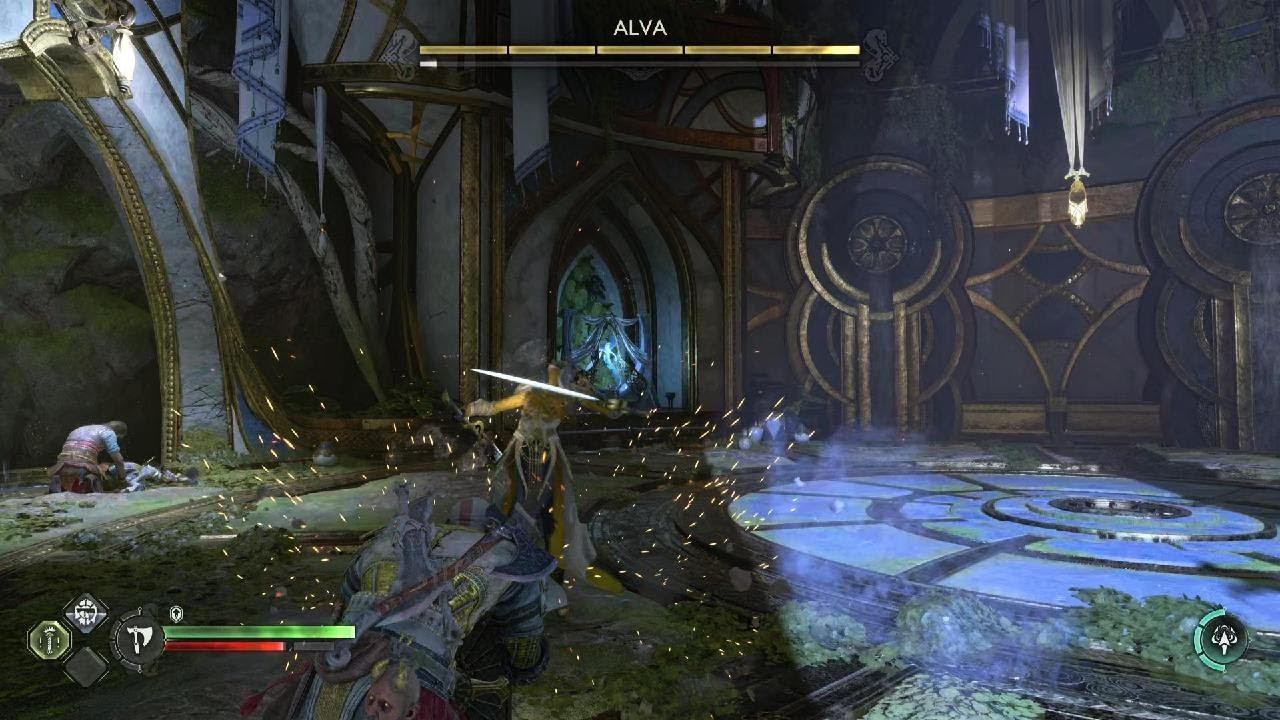 God of War Ragnarök (PS5) - Boss Alva смотреть онлайн