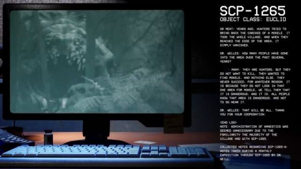 SCP-1265 : The Mesozoic Preserve : Euclid : Dinosaurian SCP