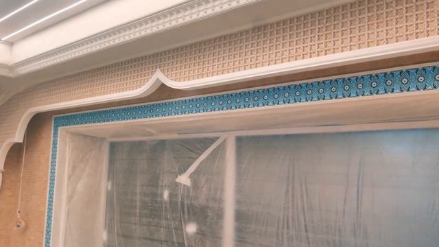 Сложная малярка и покраска нескольких разноплановых объектов. смотреть онлайн