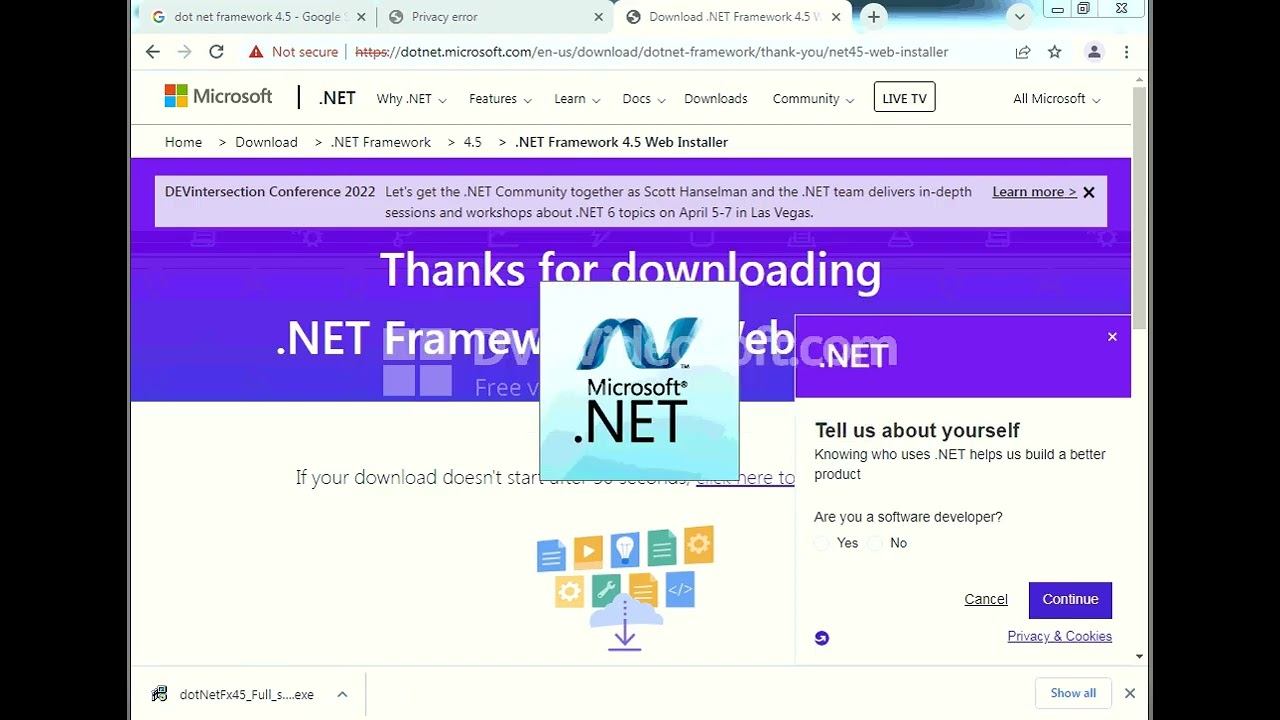 add dot net framework 4 5 on IISWindows 7 64 bit PART 1 смотреть онлайн