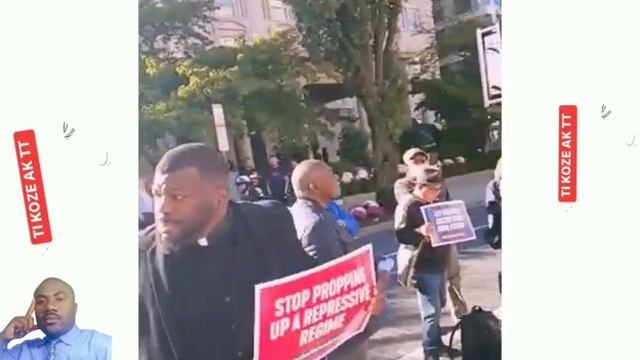 Plizyè Ameriken ak Ayisyen manifeste devan Mezon Blanch pou mande Prezidn Biden sispann sipòte Arie смотреть онлайн