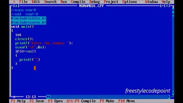 program in c to check whether a number is even or odd [Hindi] смотреть онлайн