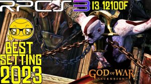 God of War Ascension 🔥  - RPCS3 2023 Best Settings/Configuration - Gameplay 60 FPS