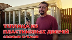Теплица из пластиковых дверей БУ своими руками спустя 5 лет | Вторая Жизнь Окна