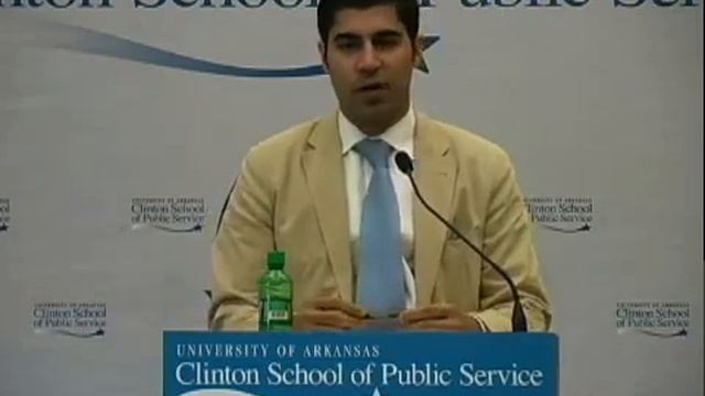 Parag Khanna at the Clinton School | 2008 смотреть онлайн