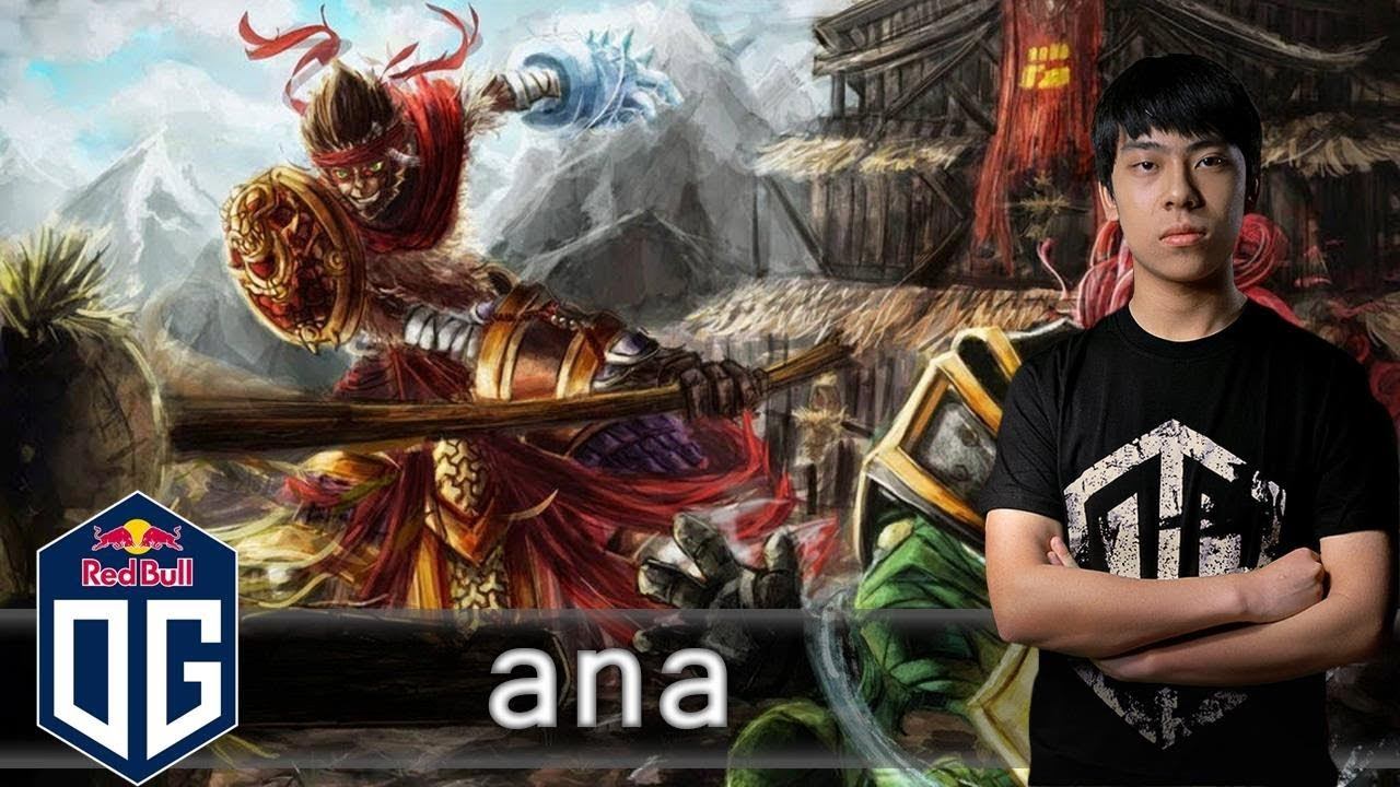 OG.ana Monkey King Gameplay - Unranked Match - OG Dota 2. смотреть онлайн
