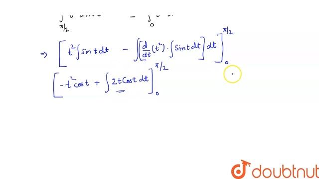 Evaluate the following : `int_(0)^(1)(cos^(-1)x)^(2)dx` смотреть онлайн