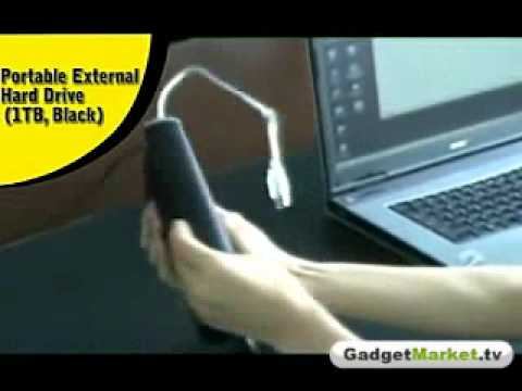 Portable External Hard Drive (1Tb, Black)