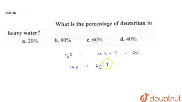 What is the percentage of deterium to heavy water ? смотреть онлайн